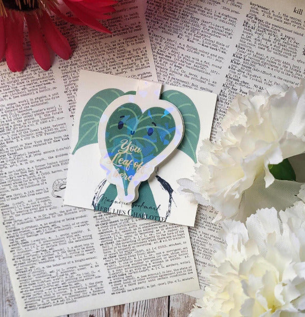 Plant Leaf Bookmark