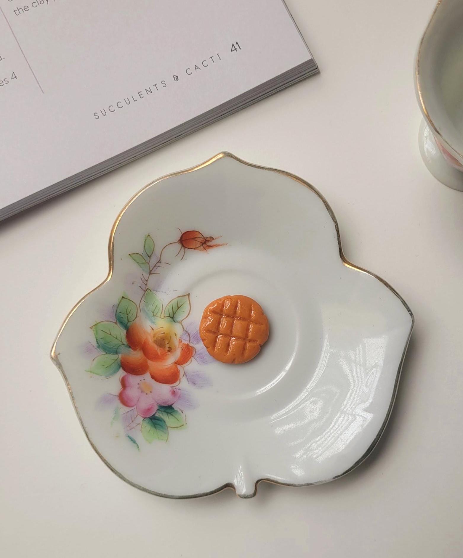 Polymer Clay Peanut Butter Pin