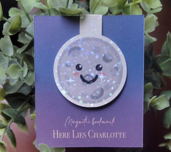 holographic moon bookmark