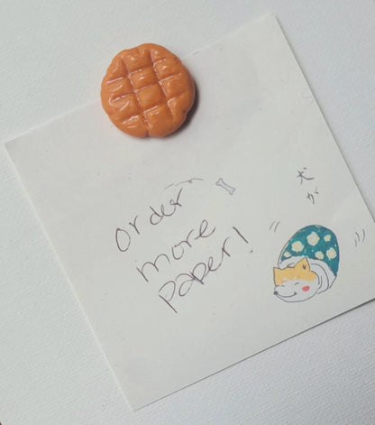 Polymer Clay Peanut Butter Magnet