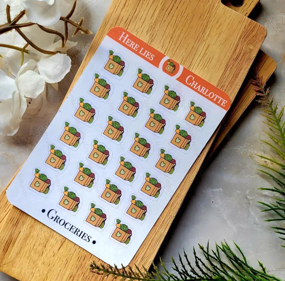 Grocery Stickers Stickers