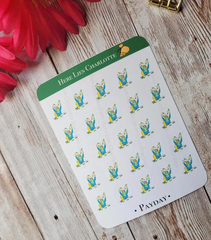 Payday Stickers C: Hooray for Payday Stickers