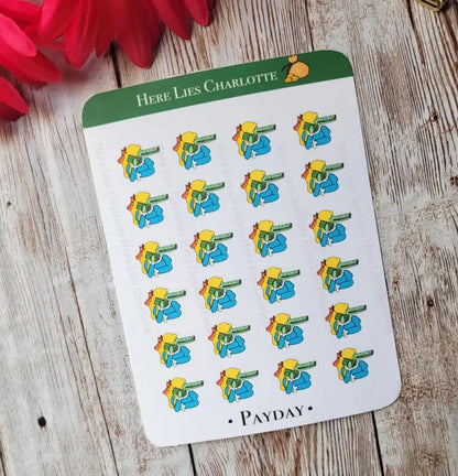 Payday Stickers D: Money on My Mind Stickers