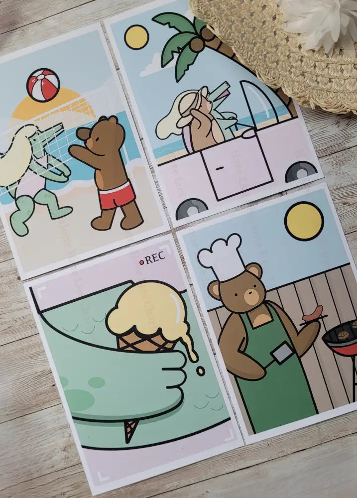 Vacation Vibes Art Print: Bundle Art Print